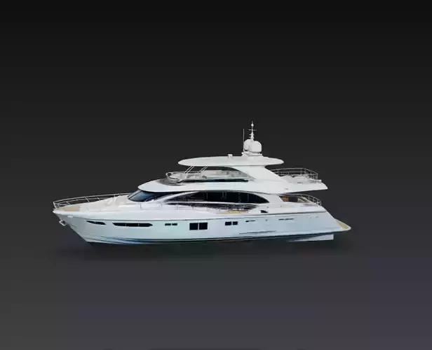 Luxury Modern Motor Yacht
