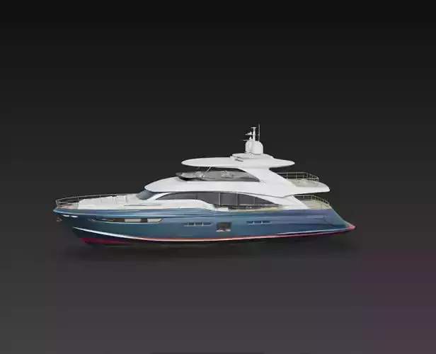 Modern Luxury Motor Yacht