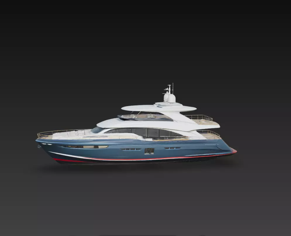 Modern Luxury Motor Yacht 3D print model