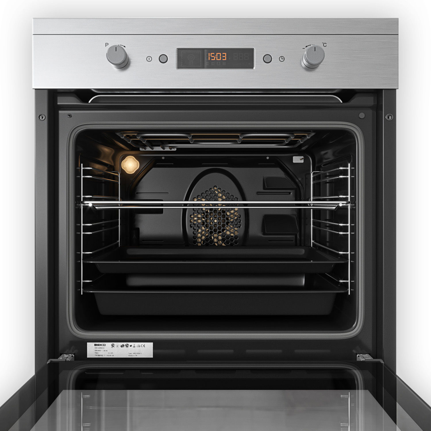 Oven Beko OIE 22500X 3D model_1