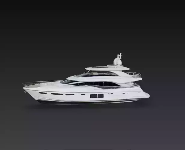 Modern Luxury Motor Yacht Superyacht Boat