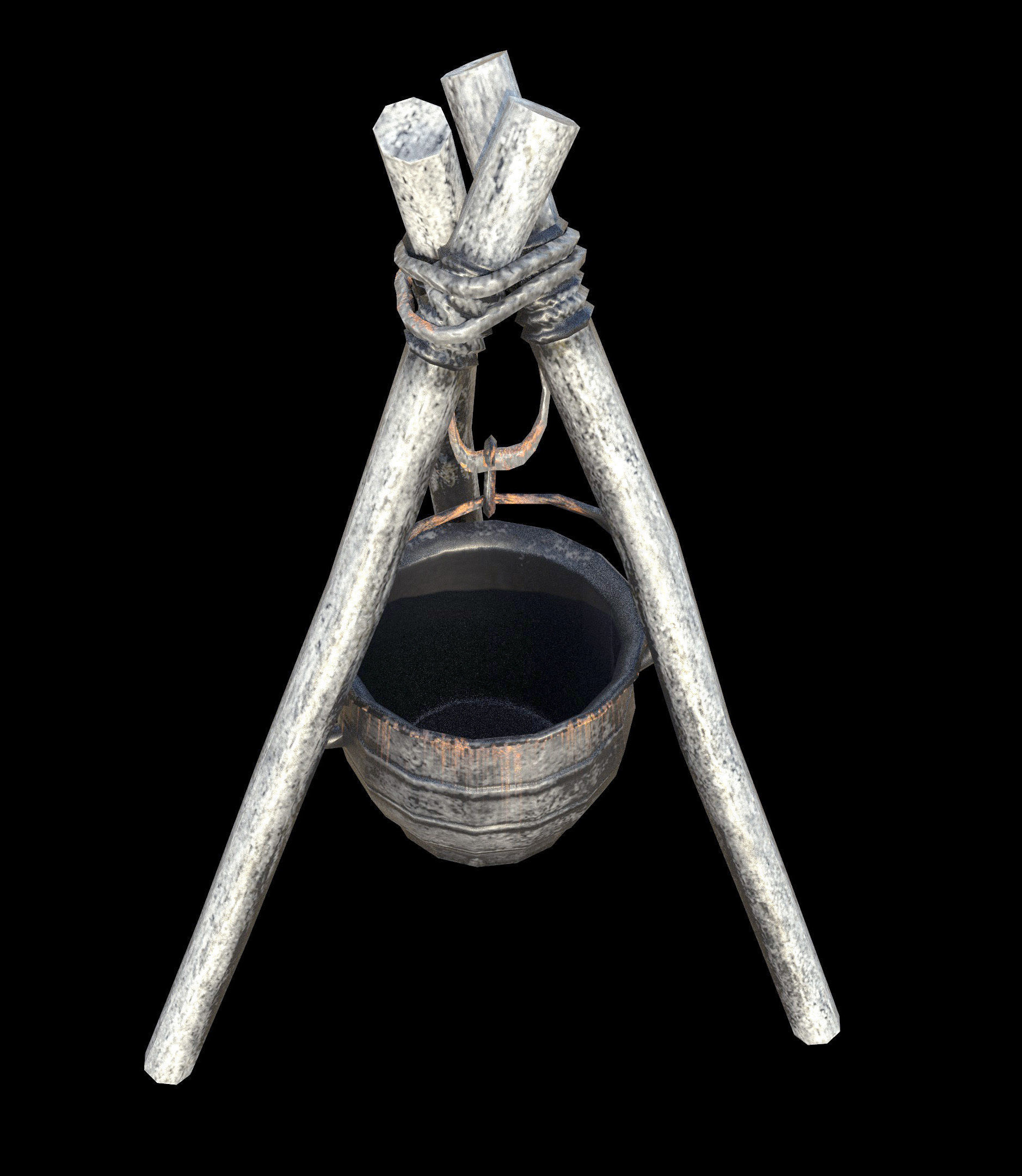 Cooking Pot - PBR - Textured Low-poly 3D model_2