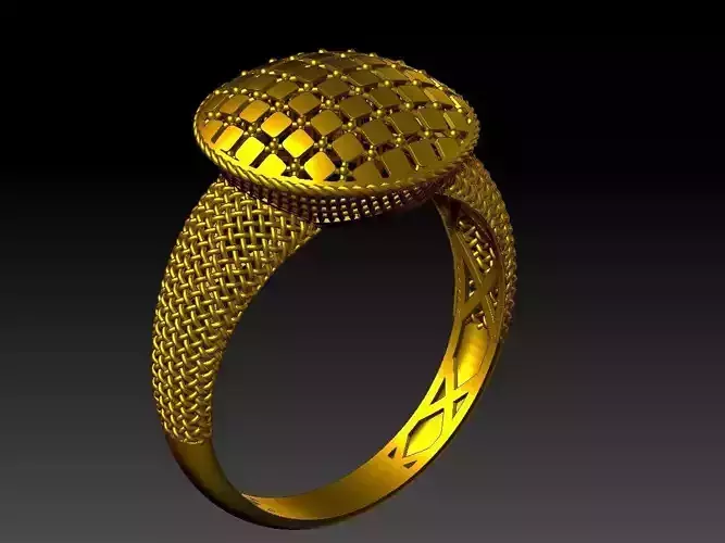 light weight ring  STL file  ready for print 3D print model