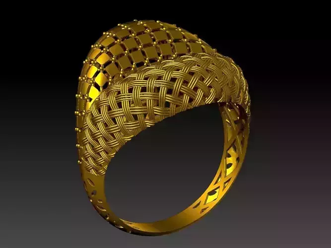 light weight ring  STL file  ready for print 3D print model