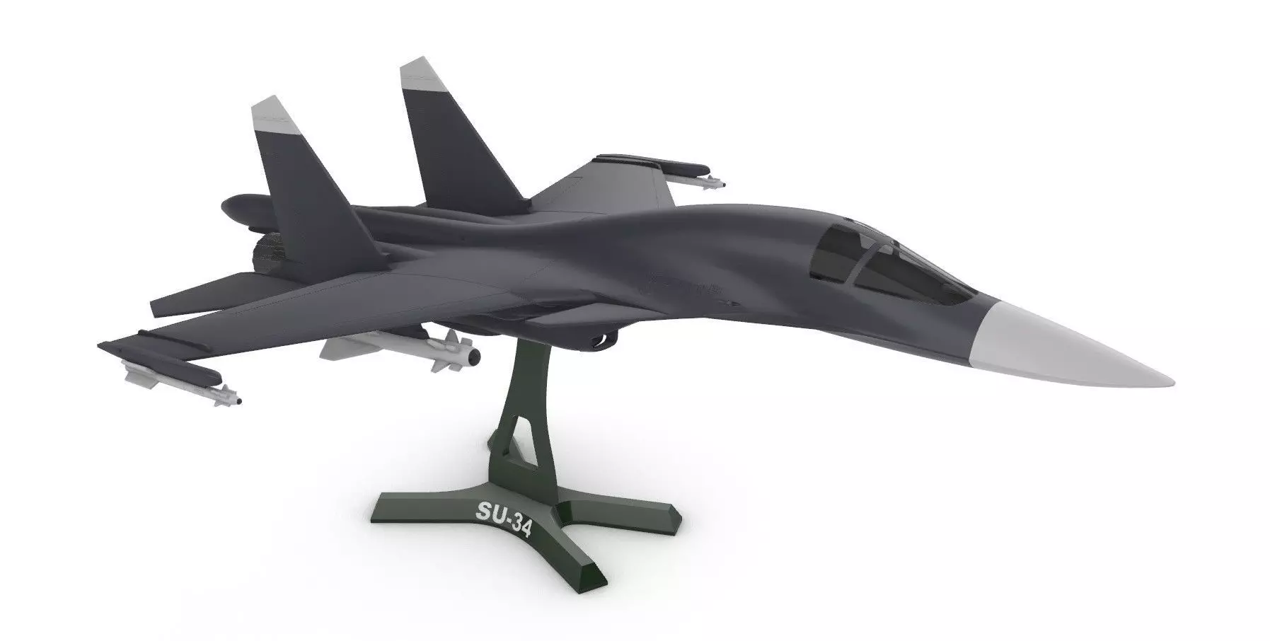 Sukhoi Su-34 3D print model