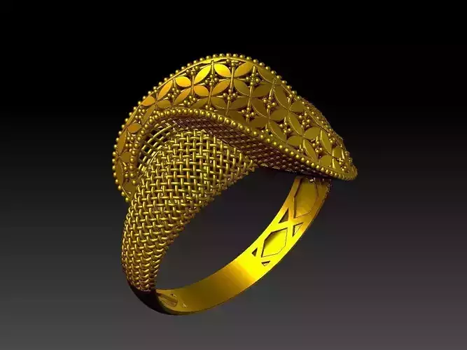 light weight ring  STL file  ready for print 3D print model