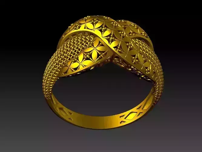 light weight ring  STL file  ready for print 3D print model