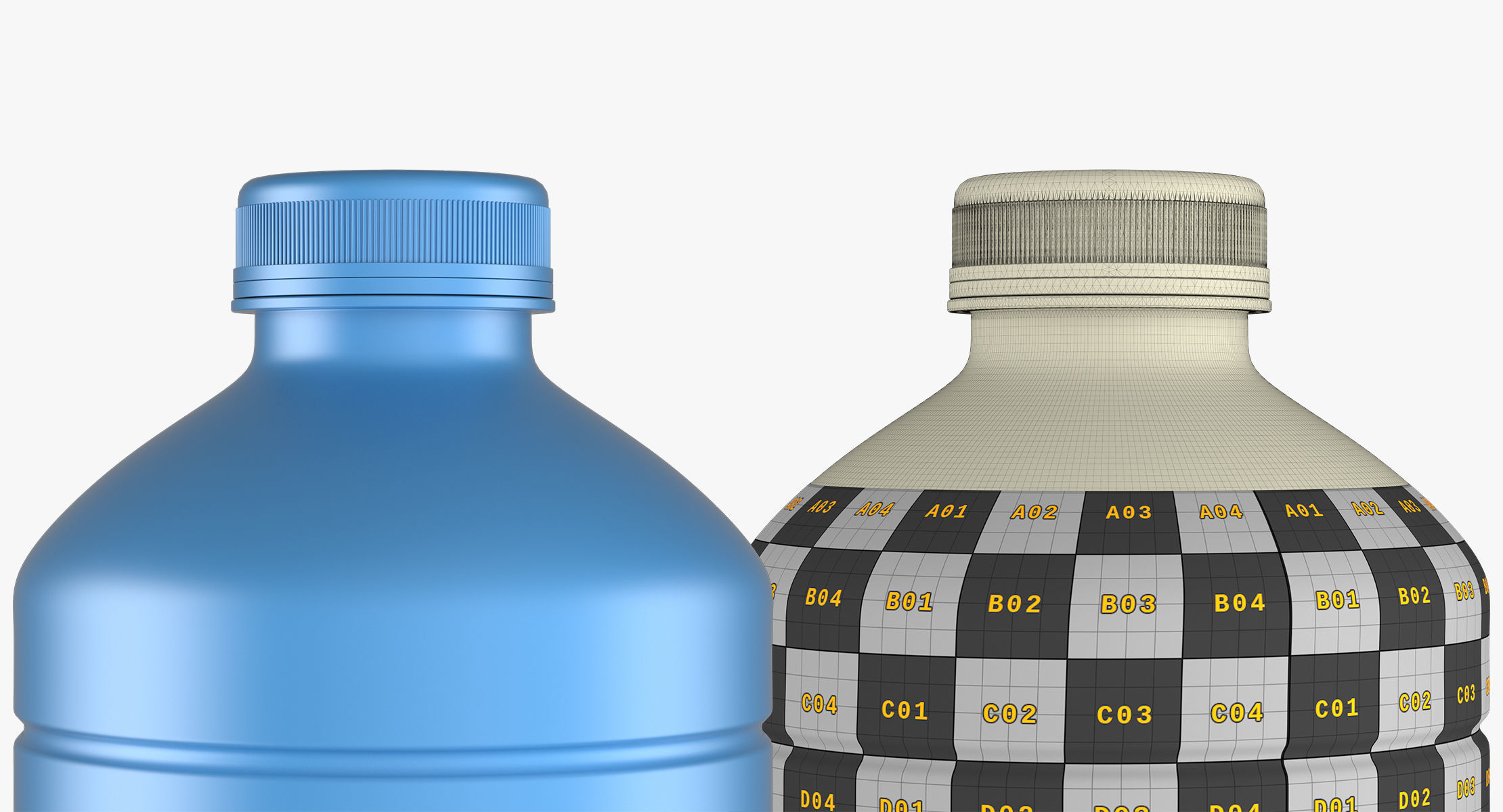 Powerade Bottle 1500 ml 3D model_8