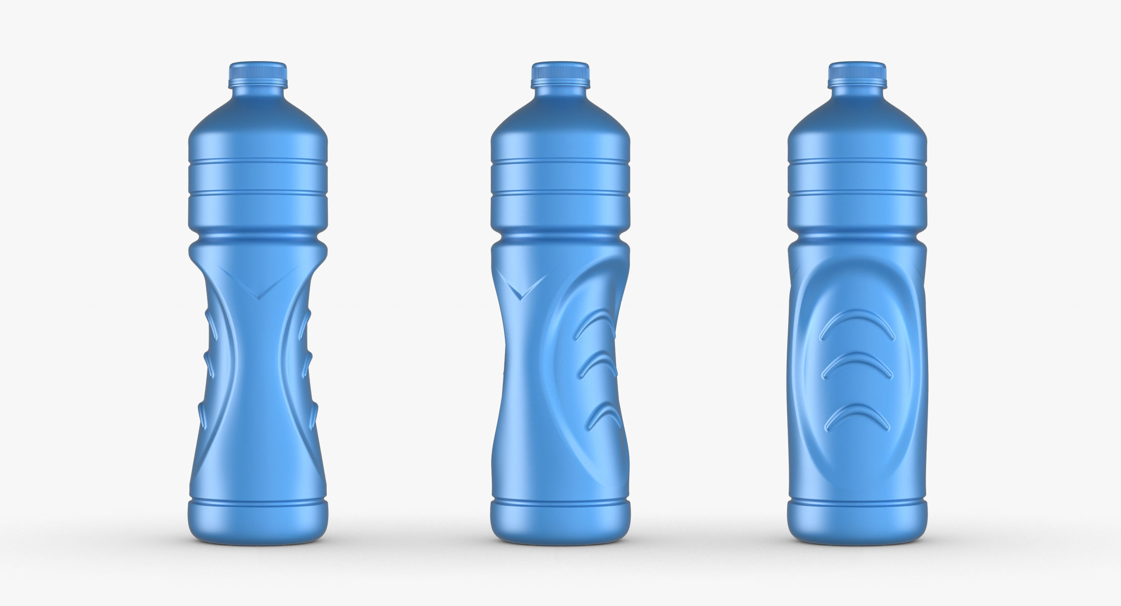 Powerade Bottle 1500 ml 3D model_1