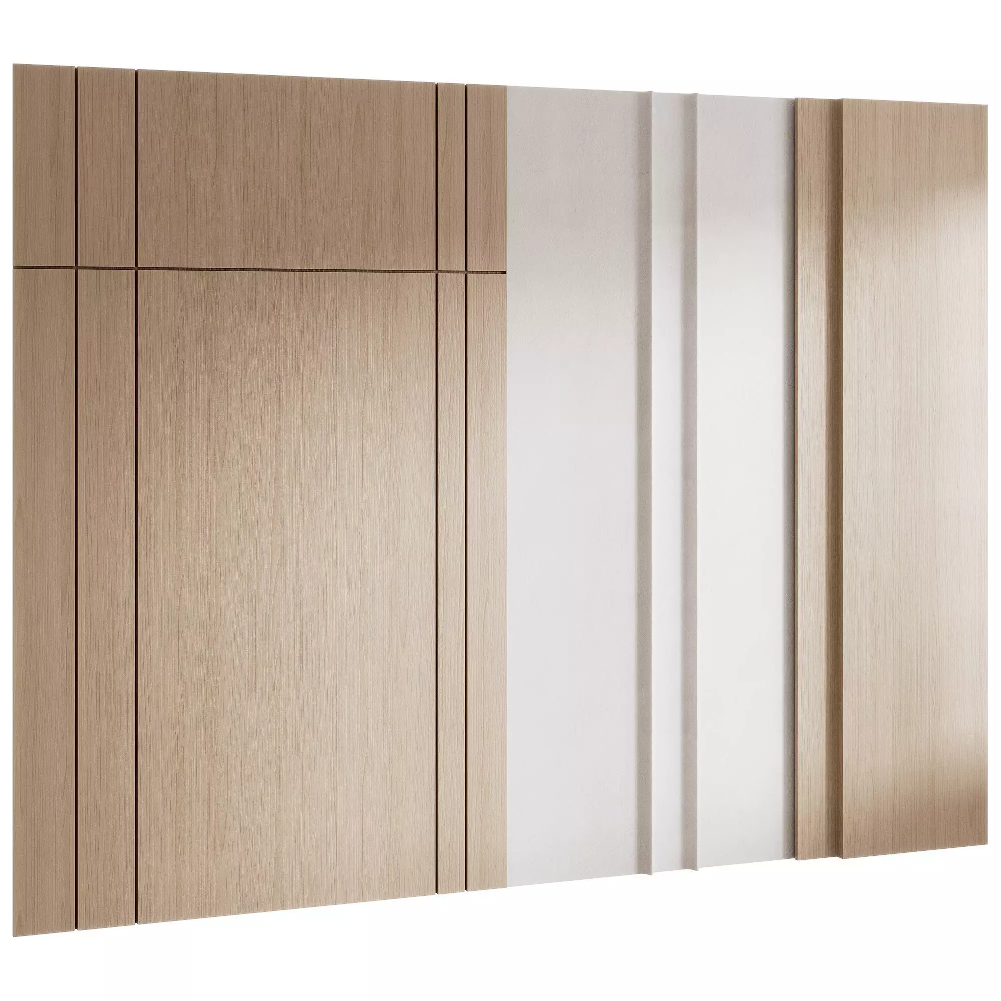 3d wall panel 46 3D model