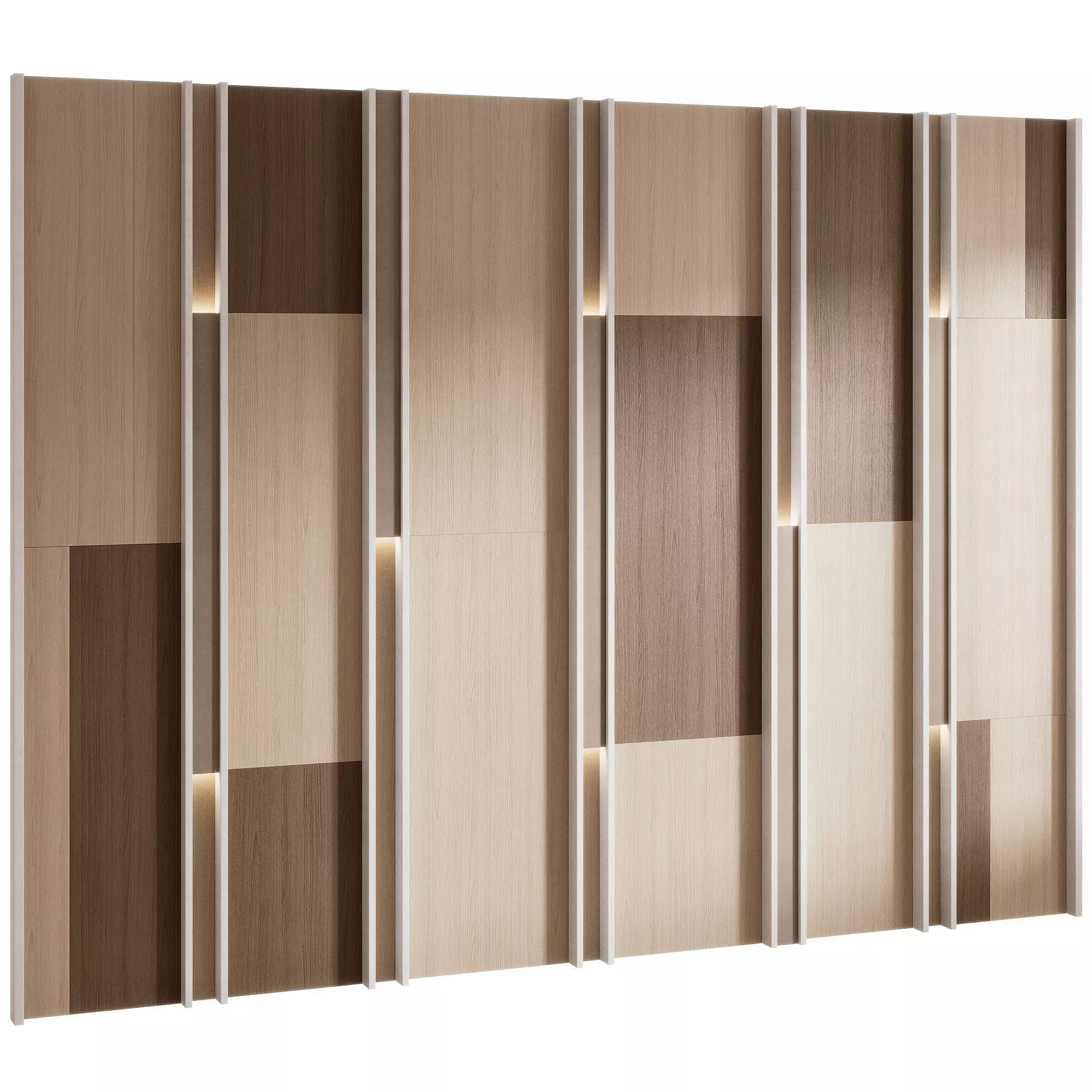 3d wall panel 47 3D model