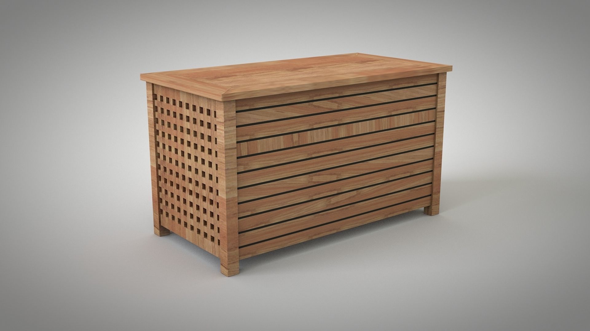 Chest storage 3D model_1
