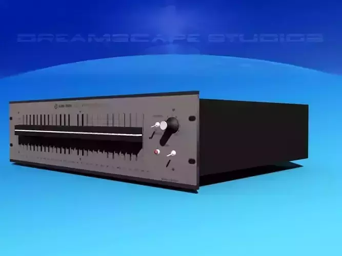 Klark Teknik DN27 Graphic Equalizer 3D model