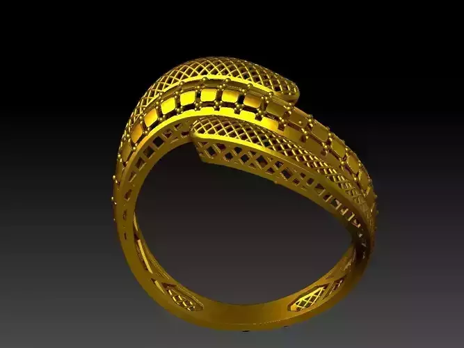 light weight ring  STL file  ready for print 3D print model