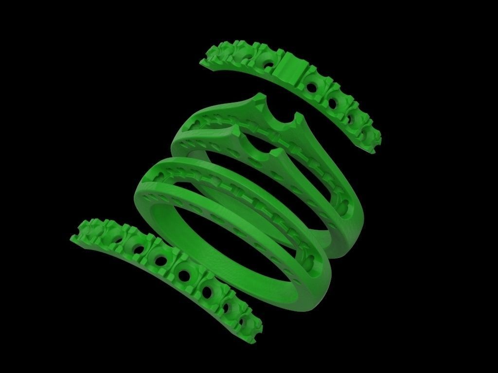 Isabella bridal set Copy 3D print model_4