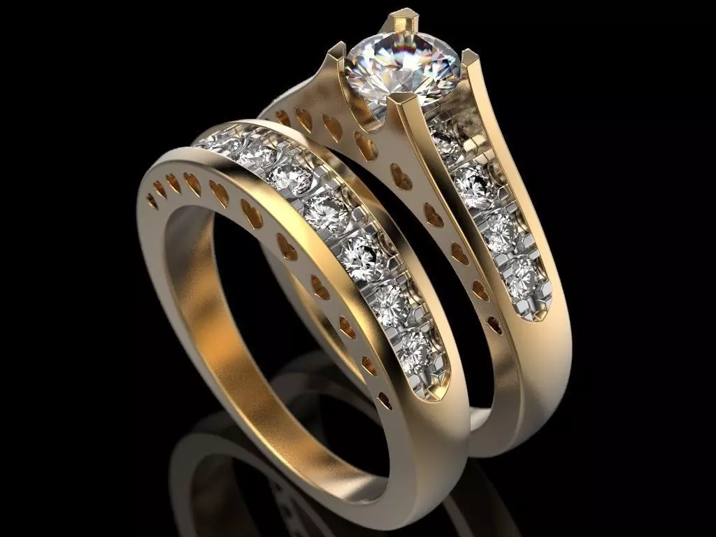 Isabella bridal set Copy 3D print model_0