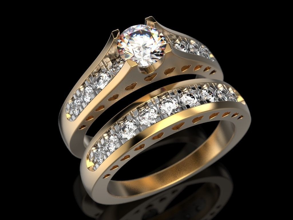 Isabella bridal set Copy 3D print model_1