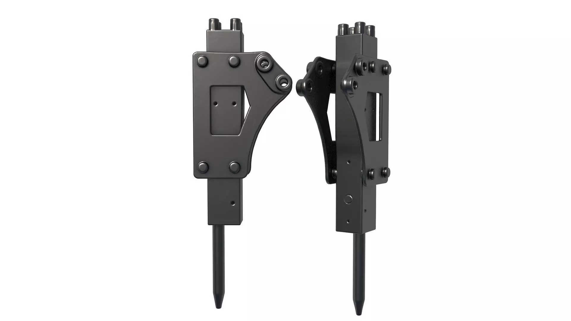 Excavator Hydraulic Breakers - Hydraulic Breakers 3D print model