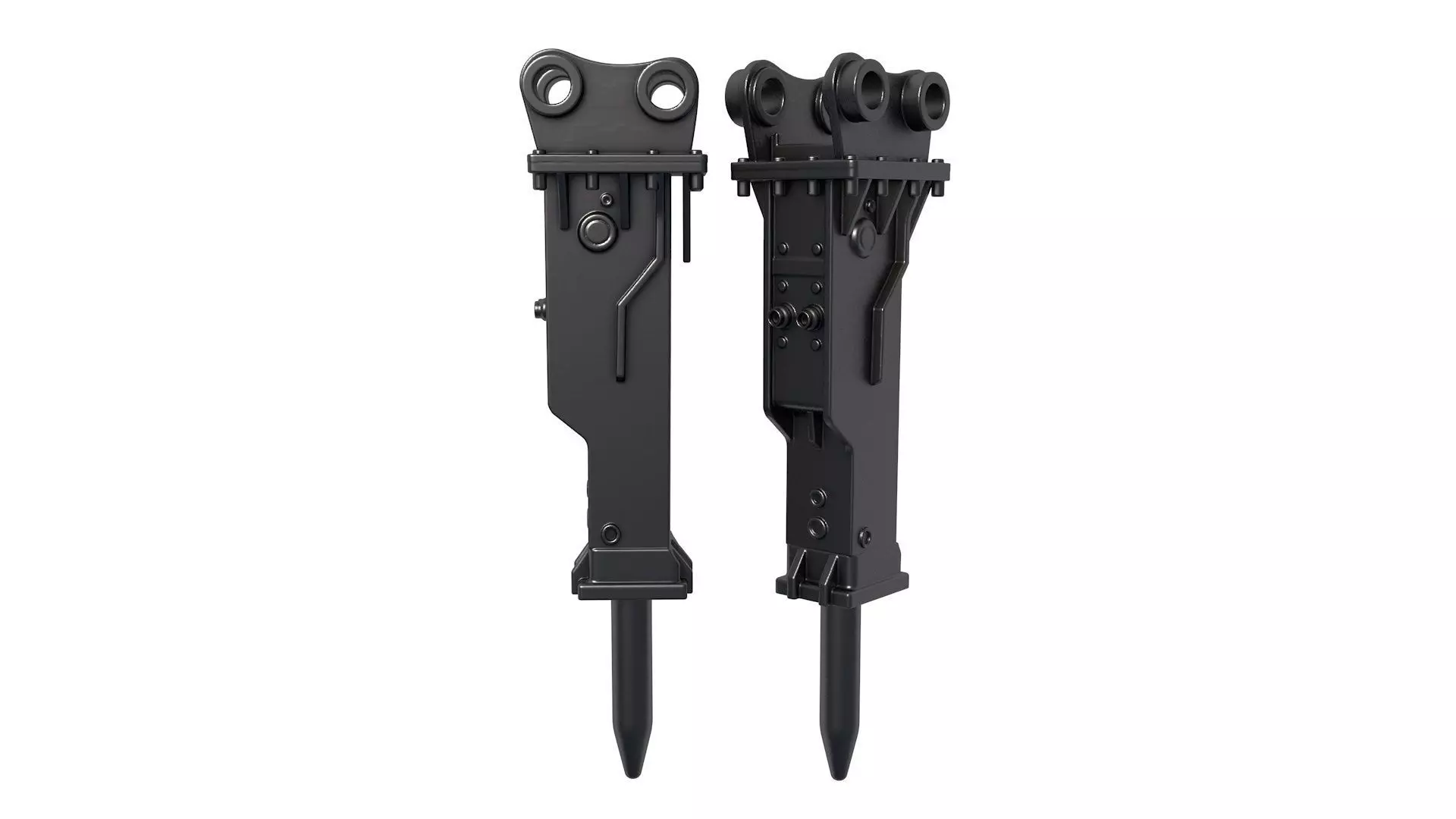Excavator Hydraulic Breakers - Hydraulic Breakers 3D print model