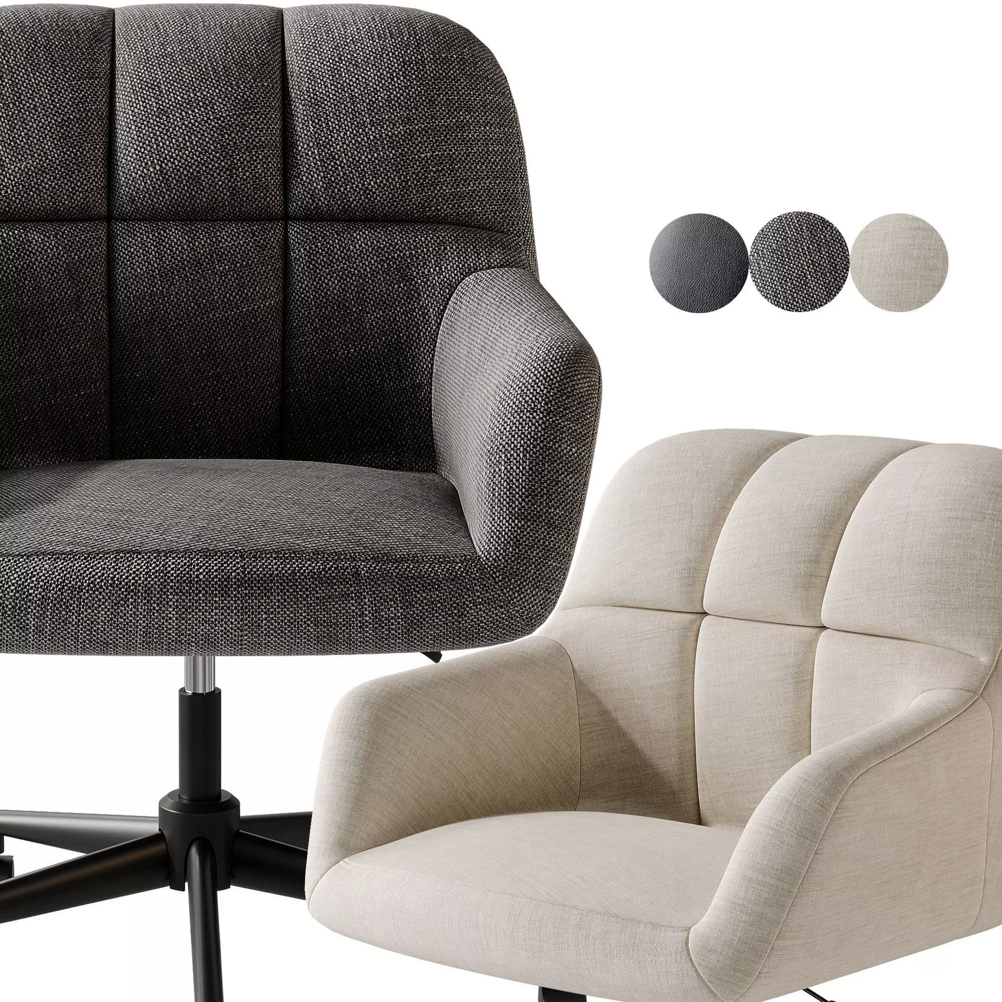 Office chair Elnor 3D model