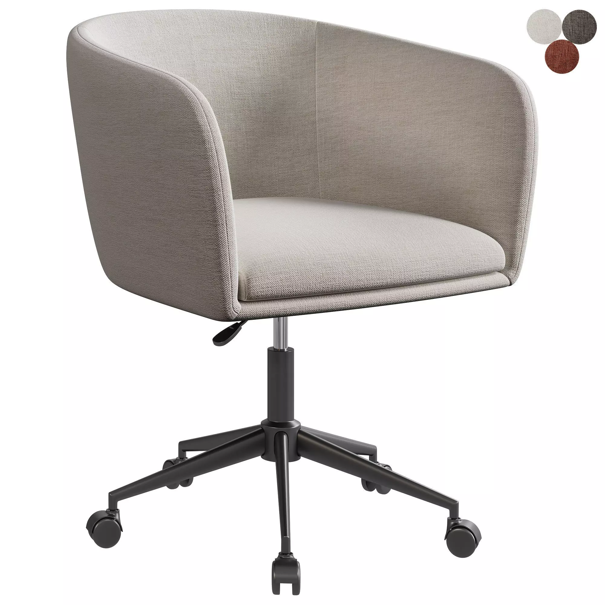 Office chair Thea from La Redoute 3D model