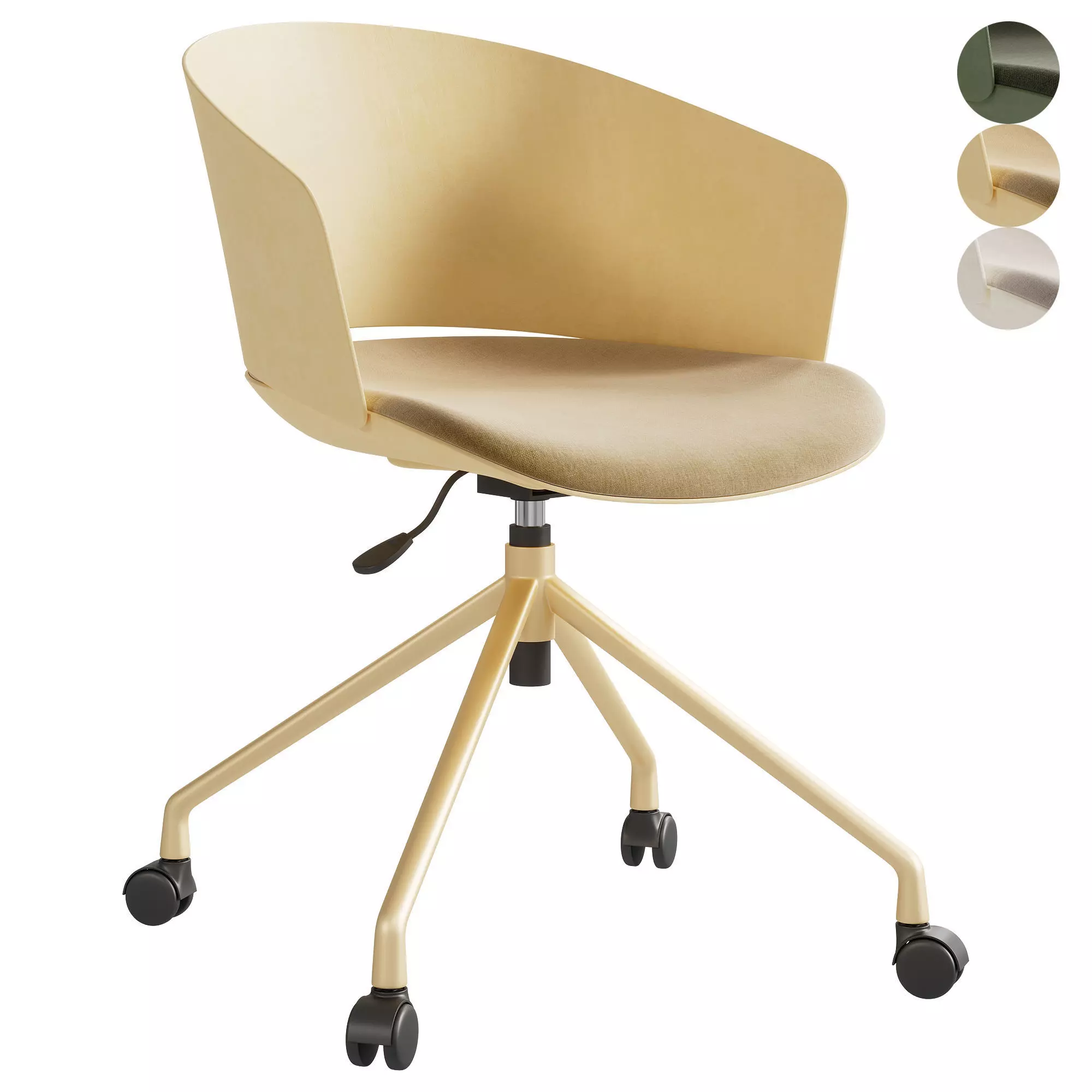 Ashley office chair 3D model