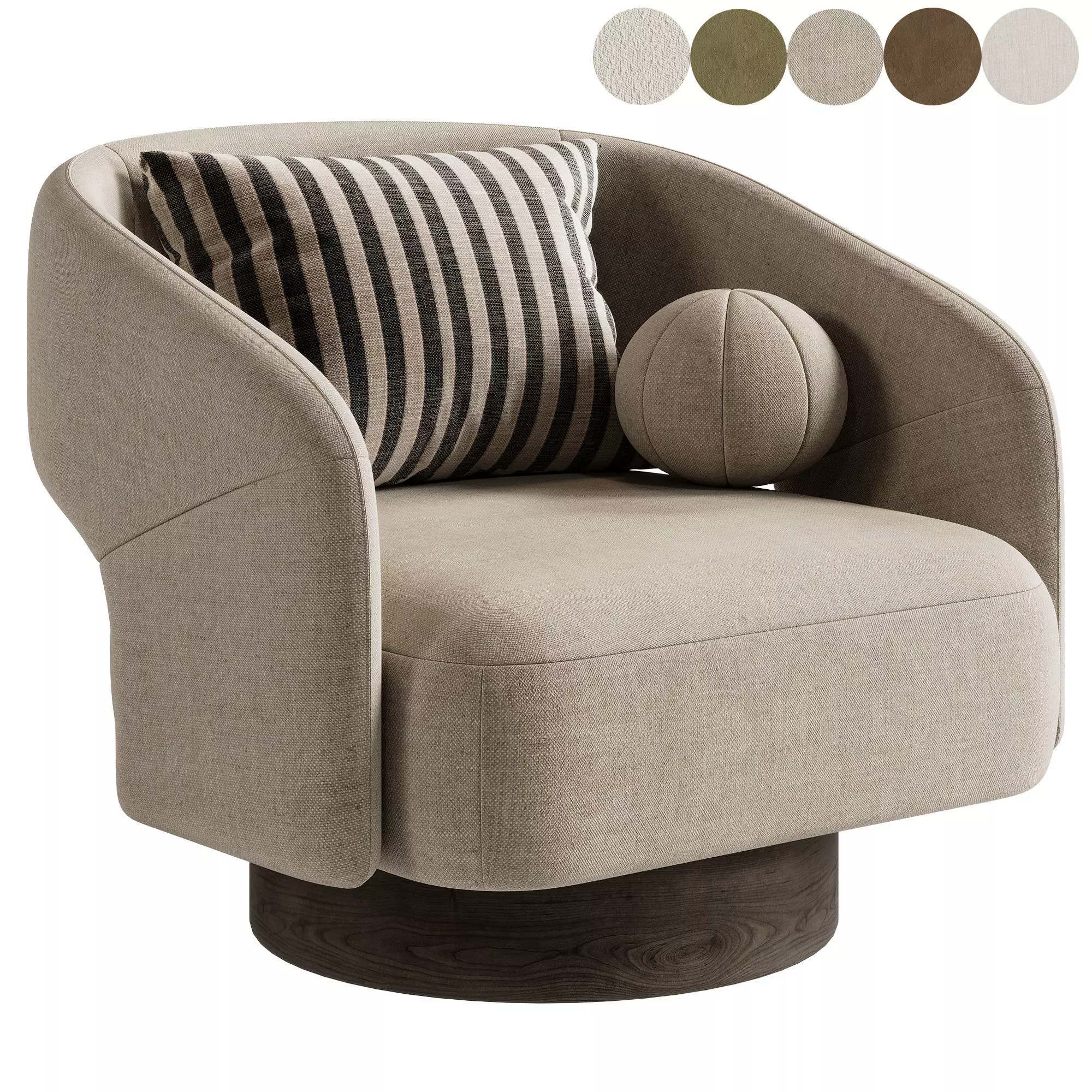 356 Armchair by Ditre Italia 3D model