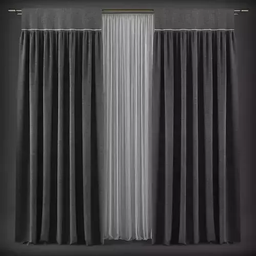 Curtain 3D model 235