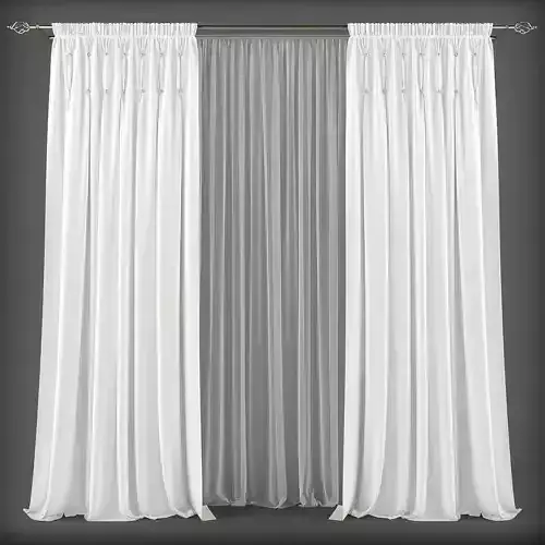 Curtain 3D model 237