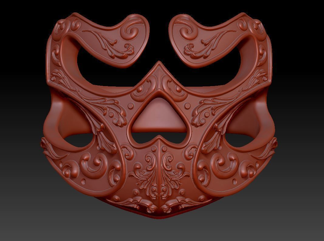 Ring Skull 3D print model_3