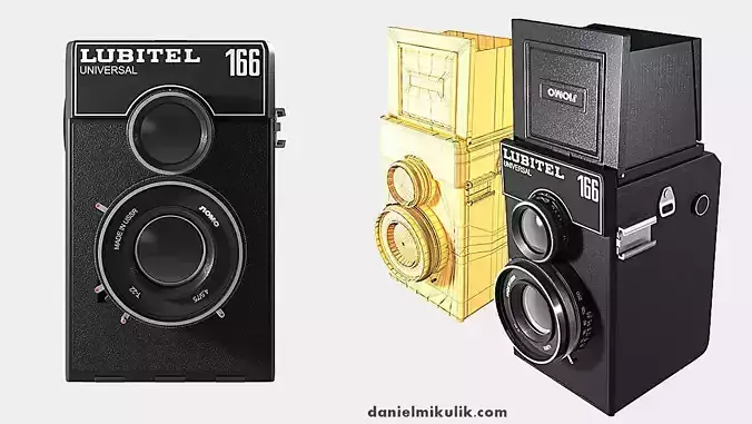 Lubitel Photo Camera 3D model