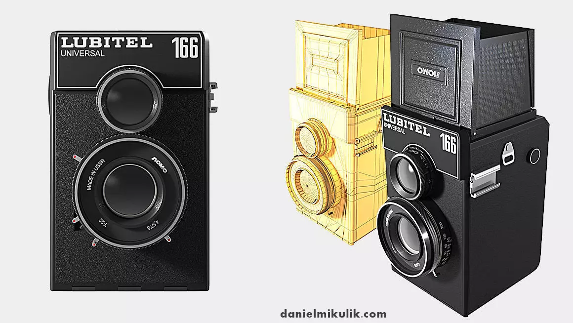 Lubitel Photo Camera 3D model