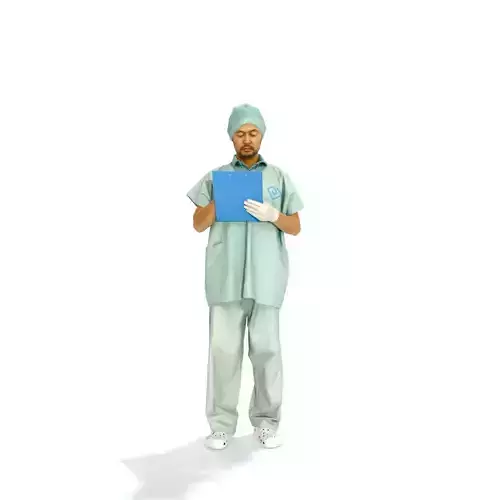 Doctor Writing In Tablet WMan0310-HD2-O01P01-S