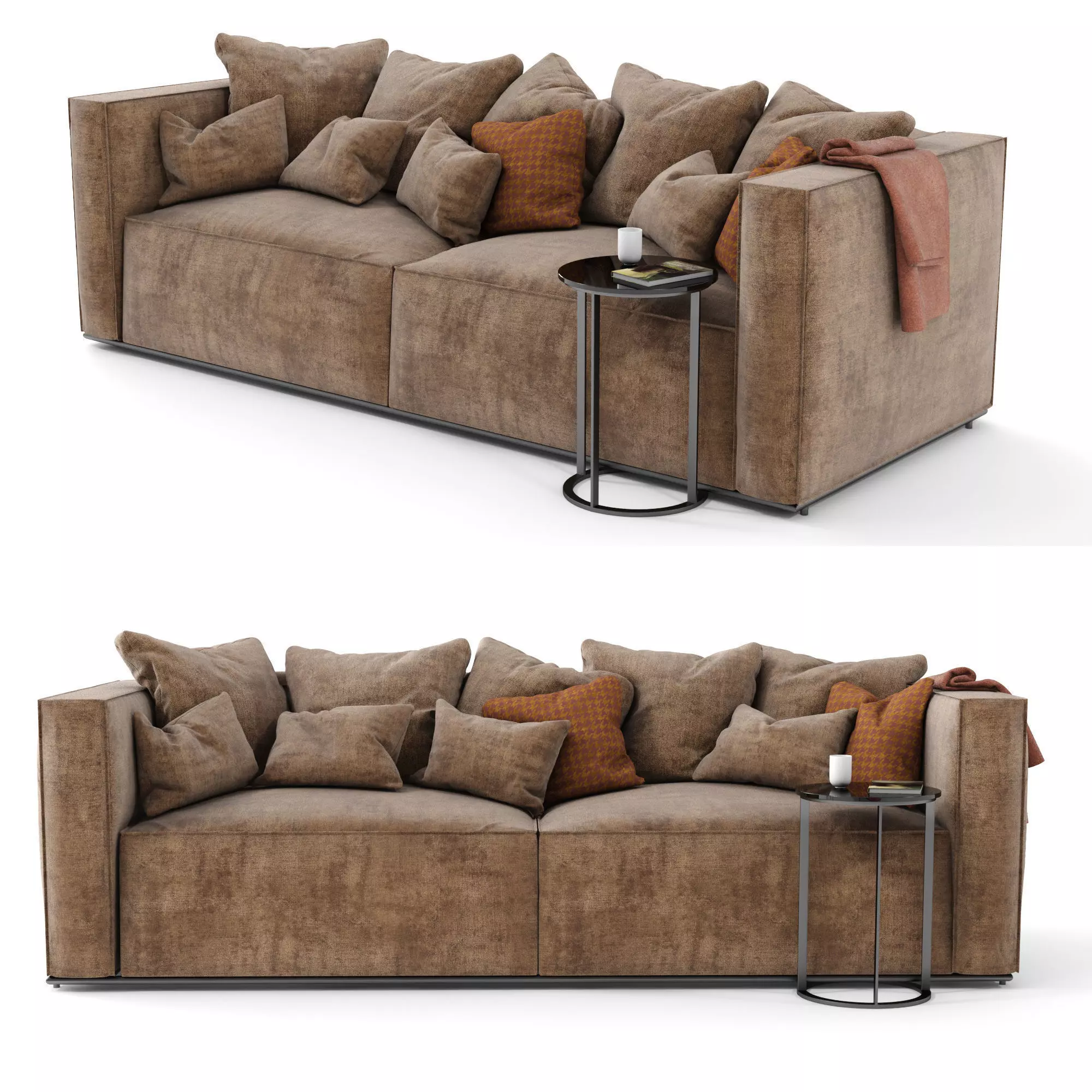 Mags Soft Sofa Sectional Scandinavian Design 3D model