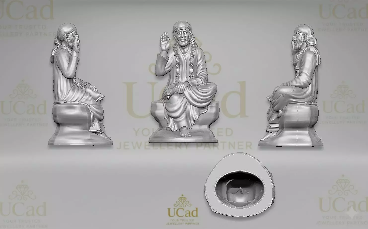 sai baba idol 3D print model