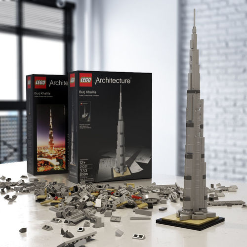 Burj Khalifa - LEGO Architecture 6141908 3D model