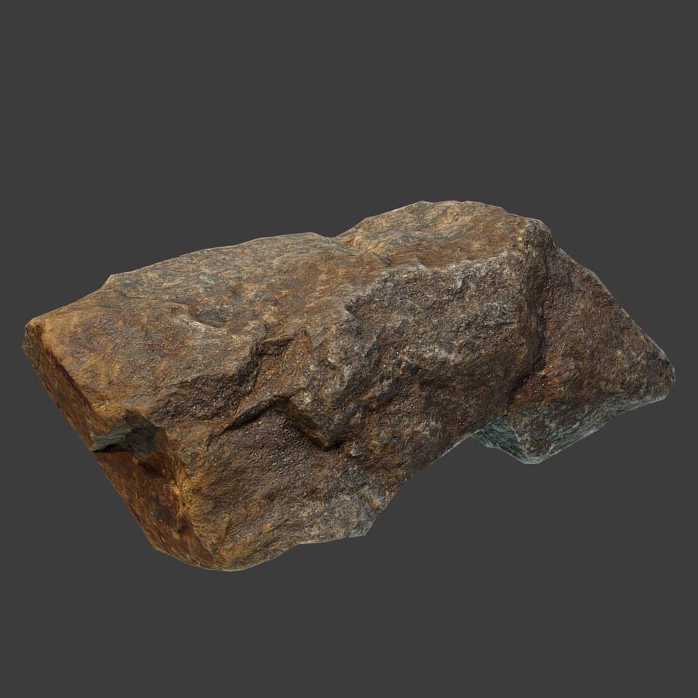 Stones Pack Low-poly 3D model_4