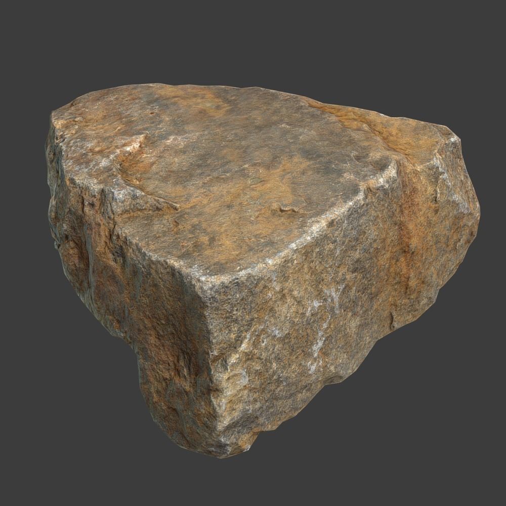 Stones Pack Low-poly 3D model_38