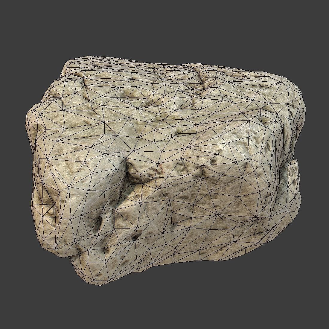 Stones Pack Low-poly 3D model_30