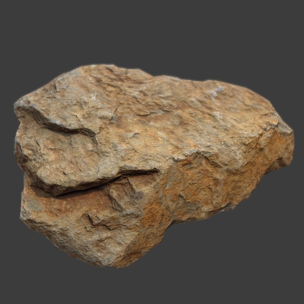 Stones Pack Low-poly 3D model_14