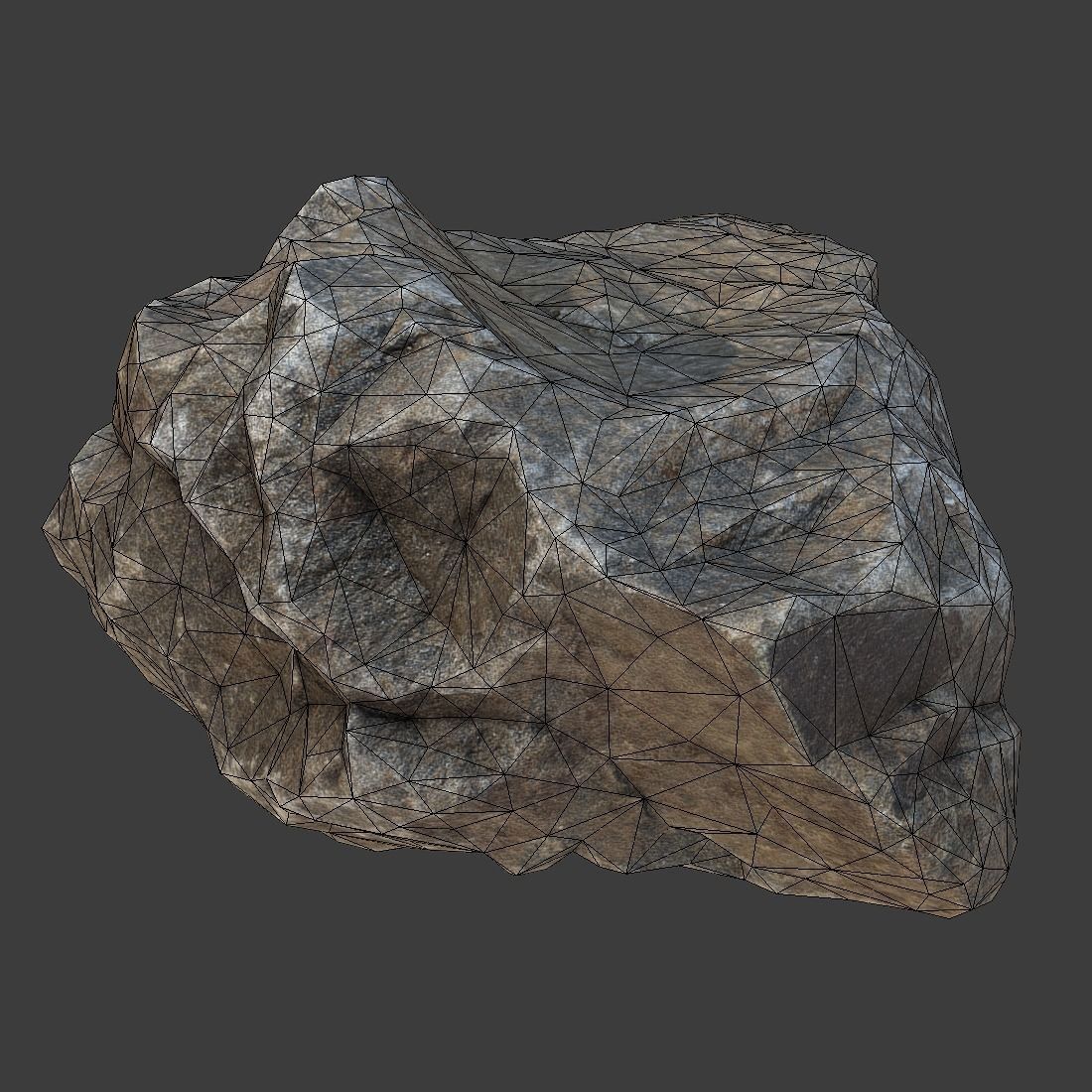 Stones Pack Low-poly 3D model_42