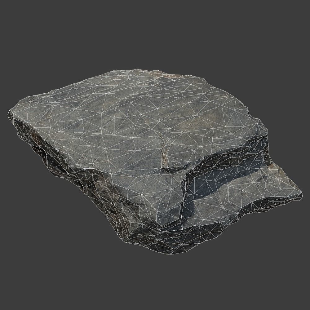 Stones Pack Low-poly 3D model_18