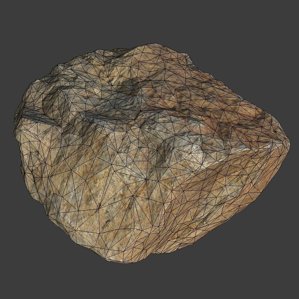 Stones Pack Low-poly 3D model_33
