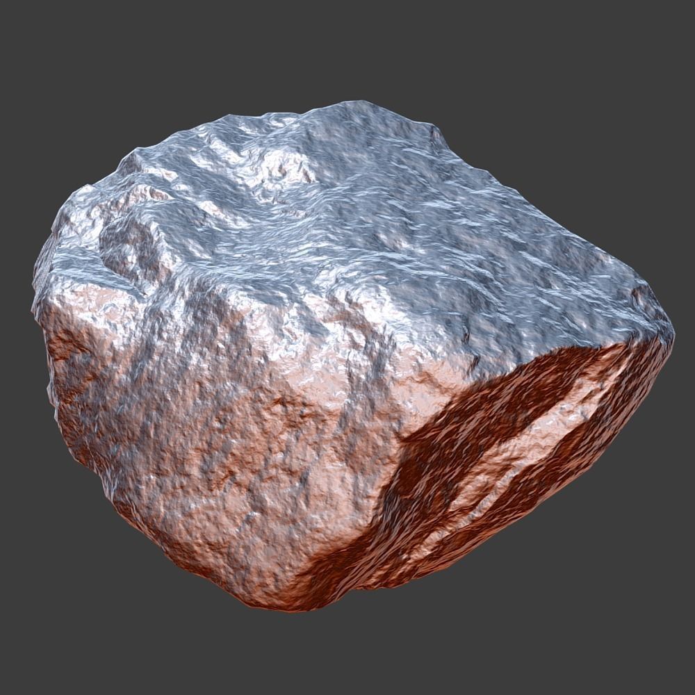 Stones Pack Low-poly 3D model_34