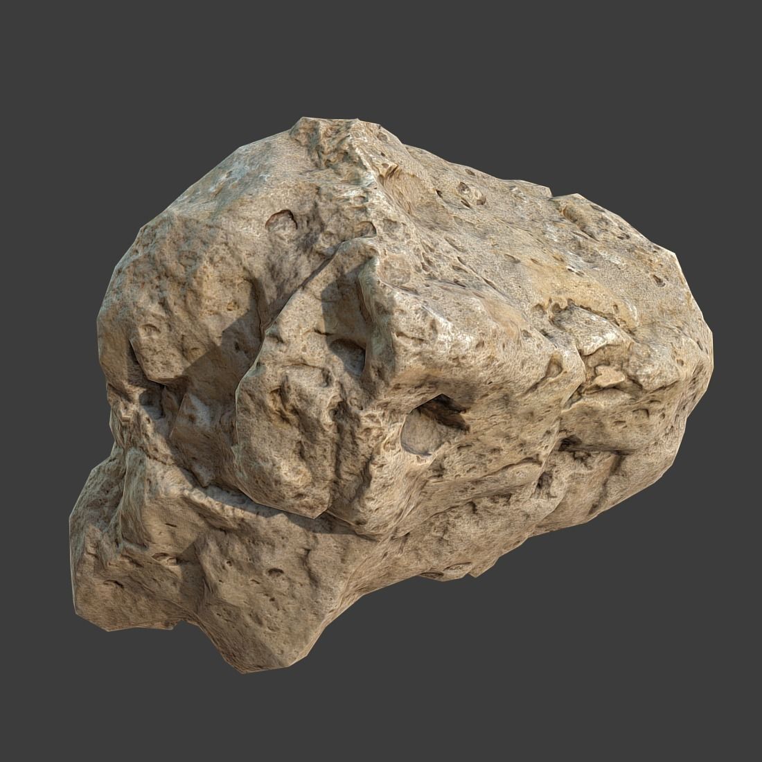 Stones Pack Low-poly 3D model_26