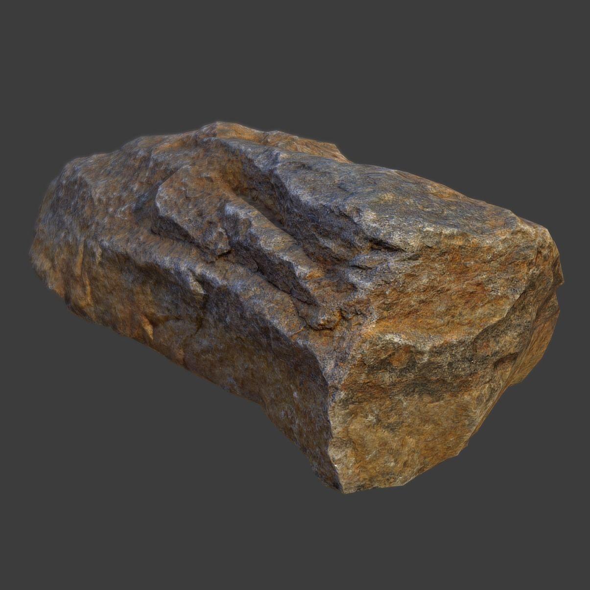 Stones Pack Low-poly 3D model_8