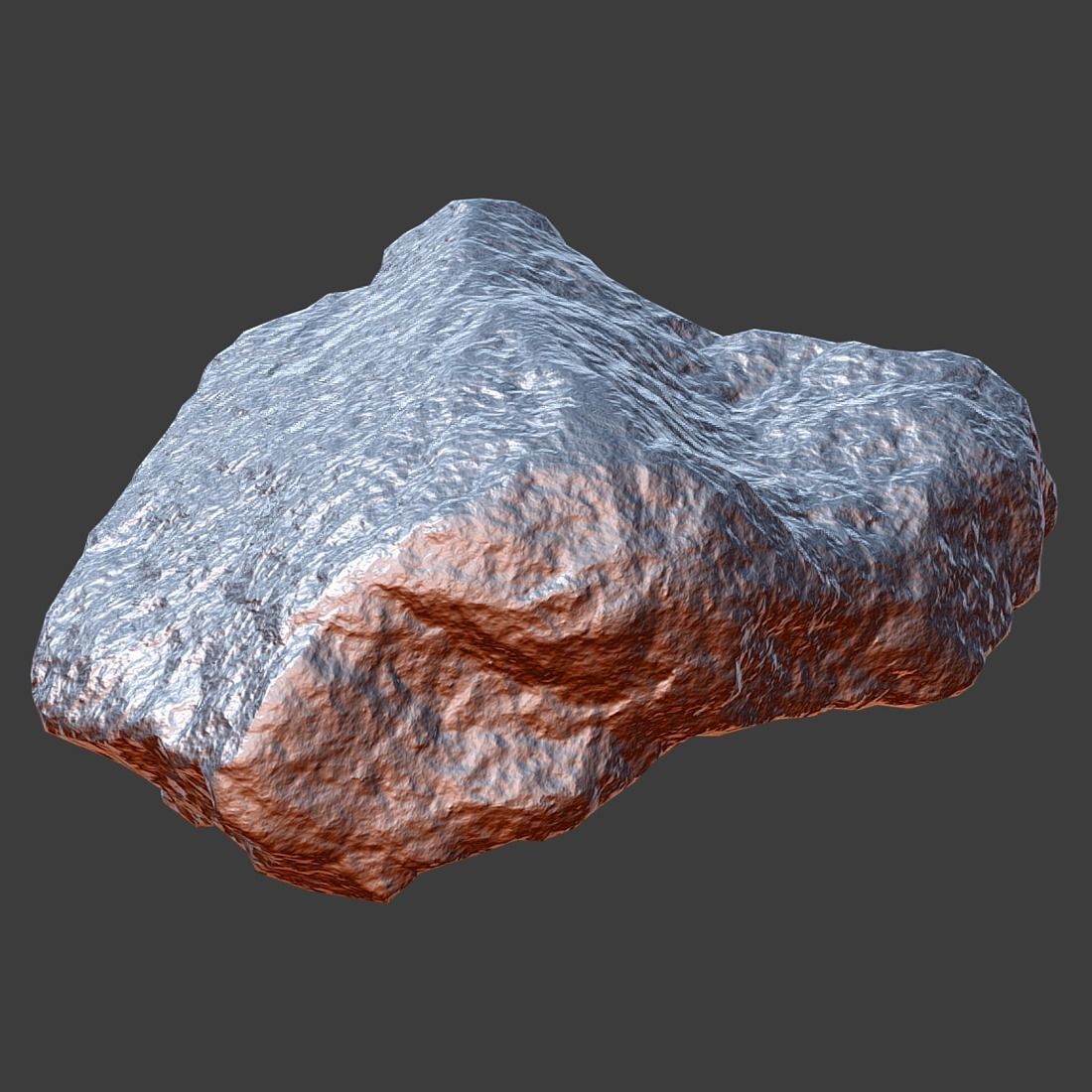 Stones Pack Low-poly 3D model_37