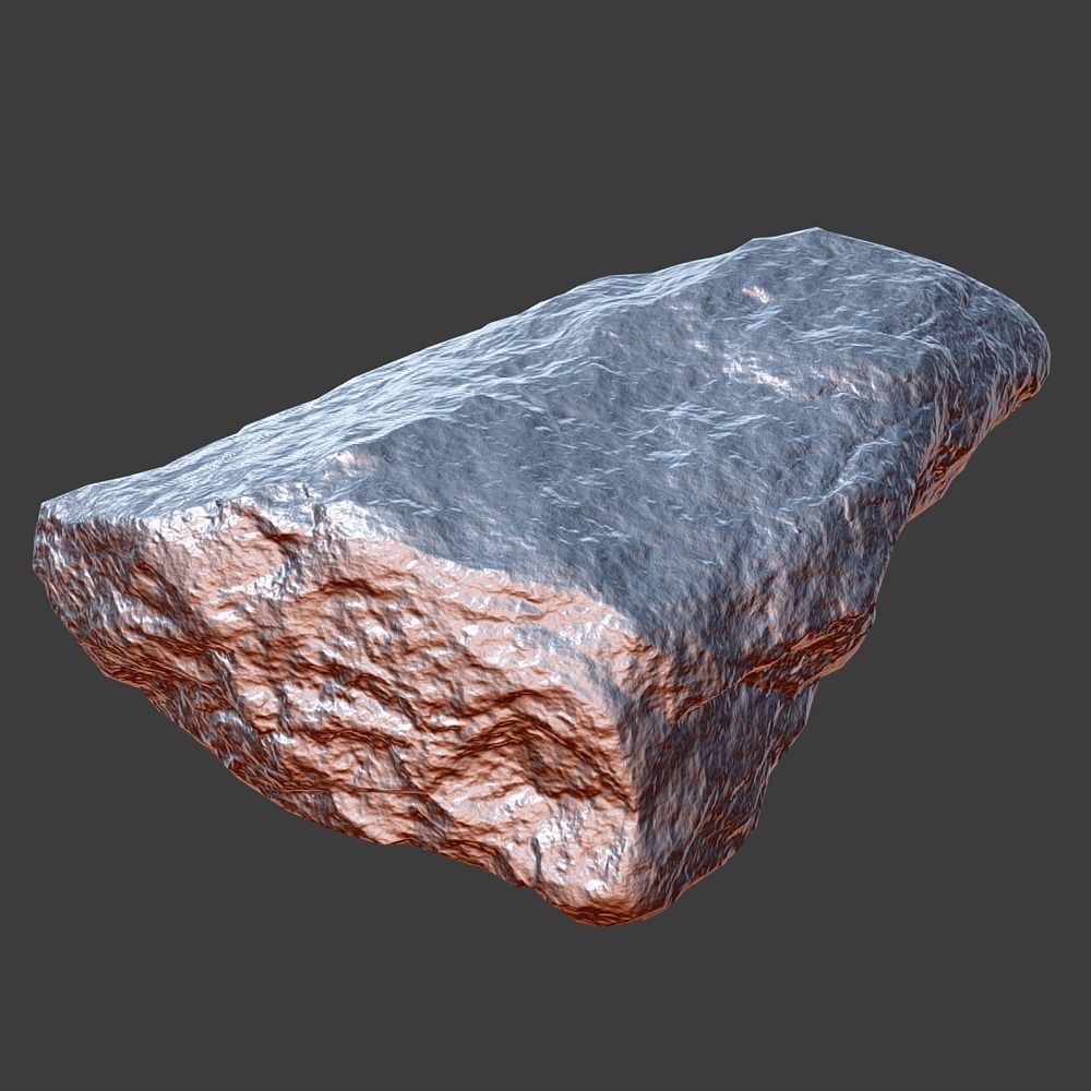 Stones Pack Low-poly 3D model_13