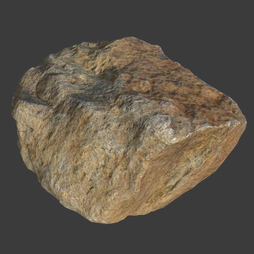 Stones Pack Low-poly 3D model_32