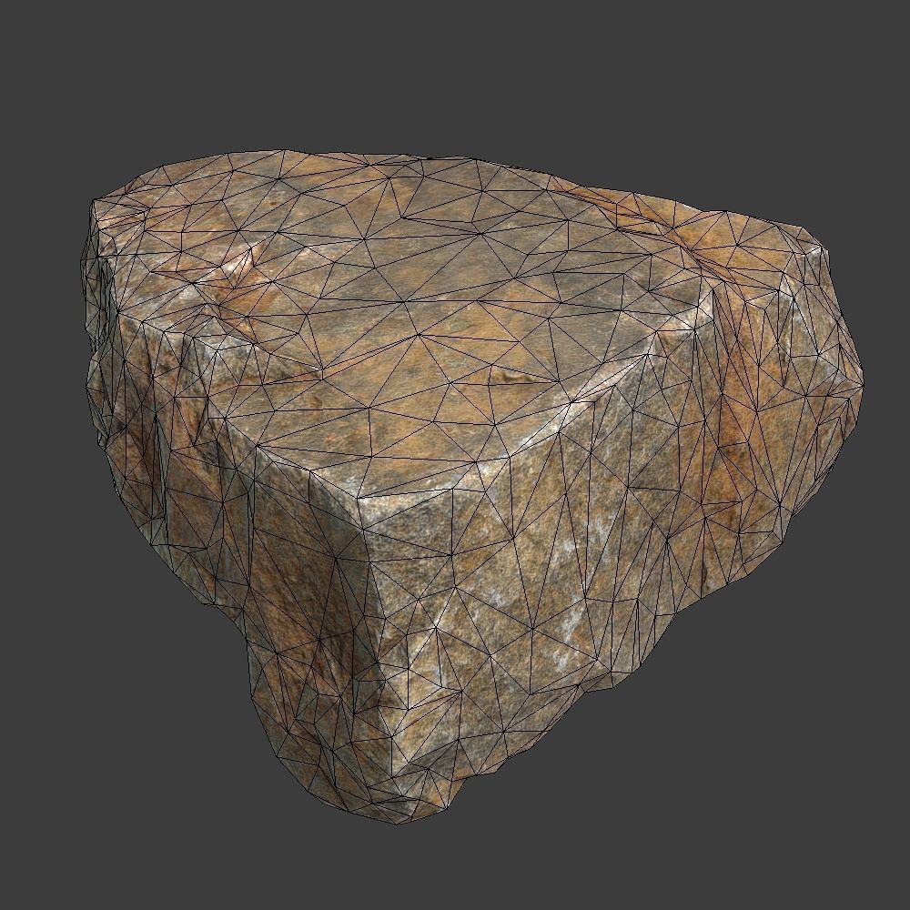 Stones Pack Low-poly 3D model_39